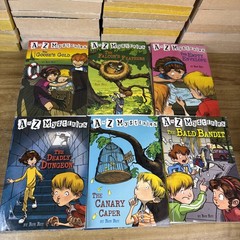 LOT OF 25 A TO Z MYSTERIES CHAPTER BOOKS Mixed Lot AGES 6-9 Paperback