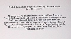 1986 André Kertész – Photography Pantheon Photo Artist 1st American Edition