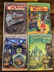 Vintage The Wizard of Oz Pop-Up Book Collection Box Set Of 4 Hardcover Books