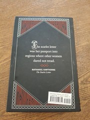 Scarlet Letter by Nathanial Hawthorne (2011, Hbk, Beautiful Edition!) B&N Exclus