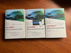 J. D. Power Official Older Used Car Guide Ex-library Choose Edition