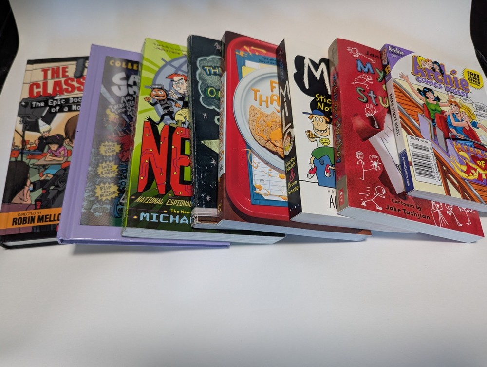 8 Funny Silly Children Chapter Books Lot See Pics For Details