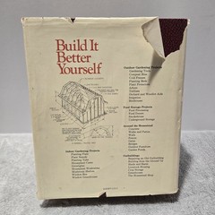 Build it Better Yourself by Organic Gardening and Farming 1977 Hardcover Staging