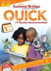 Summer Bridge Activities Quick 4th to 5th Grade Workbooks All Subjects, Acti…