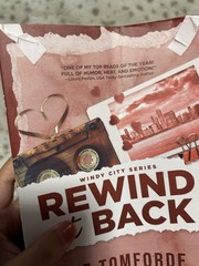 Rewind it Back (Red Edges) by Liz Tomforde SIGNED IN PERSON