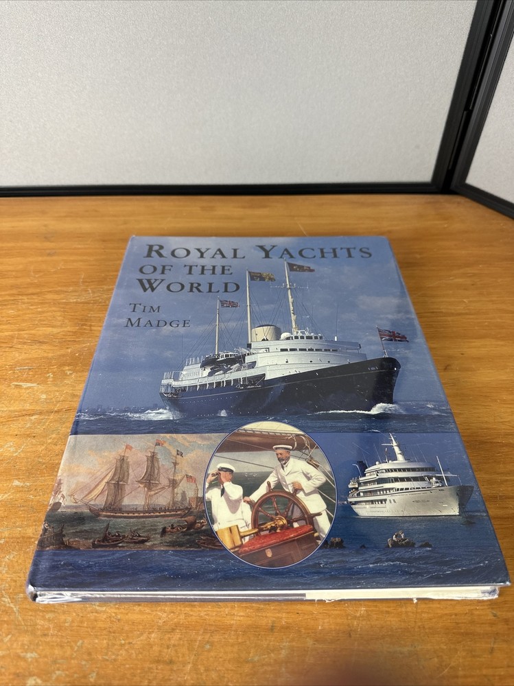 Royal Yachts of the World by Madge, Tim Hardback Book New Sealed 12/5″ X 9.5″