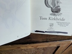 BOOK IV – GAMADIN: GAZZ – Tom Kirkbride – EUC, Hardcover, Ex-Library Book
