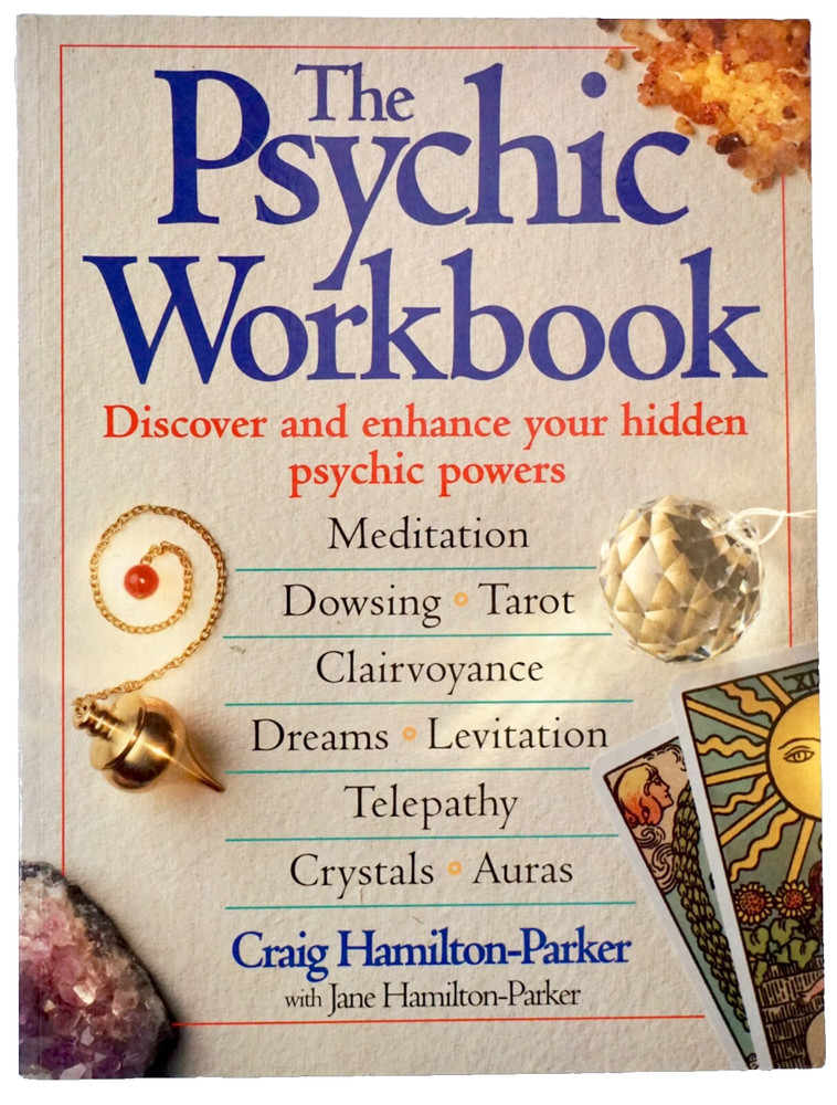 The Psychic Workbook : Discover and Enhance Your Hidden Psychic Powers – VGC!