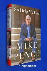 SIGNED! NEW! SO HELP ME GOD Mike Pence VP Specially Bound 1st/1st Ed HCDJ Trump