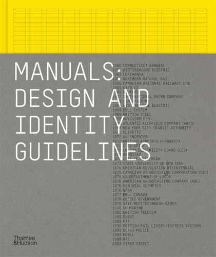 Manuals: Design and Identity Guidelines – Hardcover – Very Good