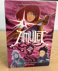 Amulet 8 Book Collection Boxed Set Kazu Kibuishi Scholastic Softcover