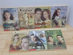 LOT OF 7 Heartland Book Series Lauren Brooke Horses Mixed Lot PB 2-4 6 8 18 20