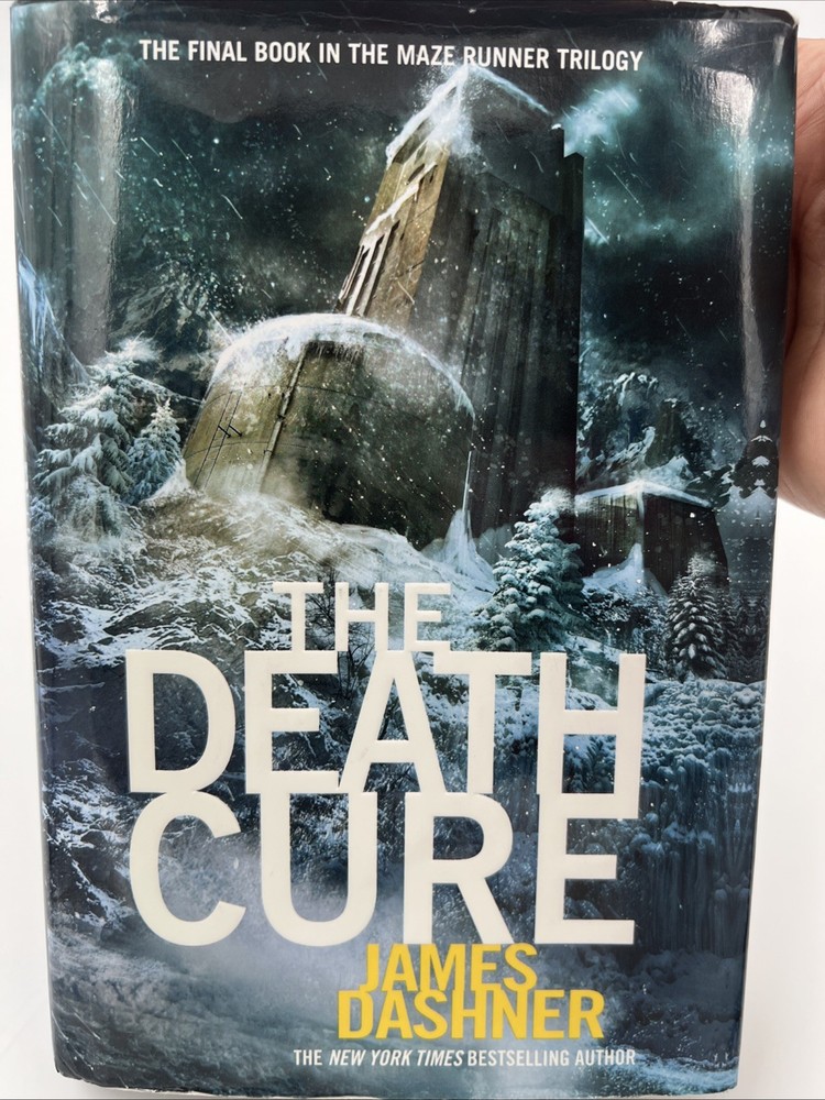 The Death Cure James Dashner 2011 First Edition Maze Runner Sci-Fi Delacorte