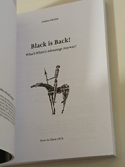 Black is Back Whats Whites Advantage Anyway Paperback Rare Andras Adirjan