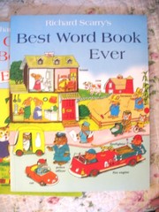 * 2 Richard Scarry’s BEST WORD & COUNTING BOOKS kids learning material paperback