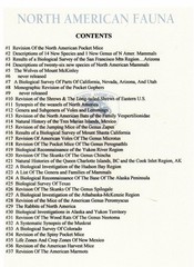 North American Fauna series complete run 1889 to 2016 79 books on DVD o