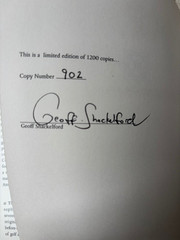 Shackelford SIGNED limited Edition! The Captain George C Thomas Jr Architecture