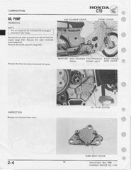 HONDA C70 Shop Manual 1980 Through 1982 1981 – STEEL WIRE BOUND – TOUGH COVERS