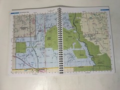 Cleveland Ohio Street Guide 2002 Rand McNally Atlas OH Road Map Streetfinder