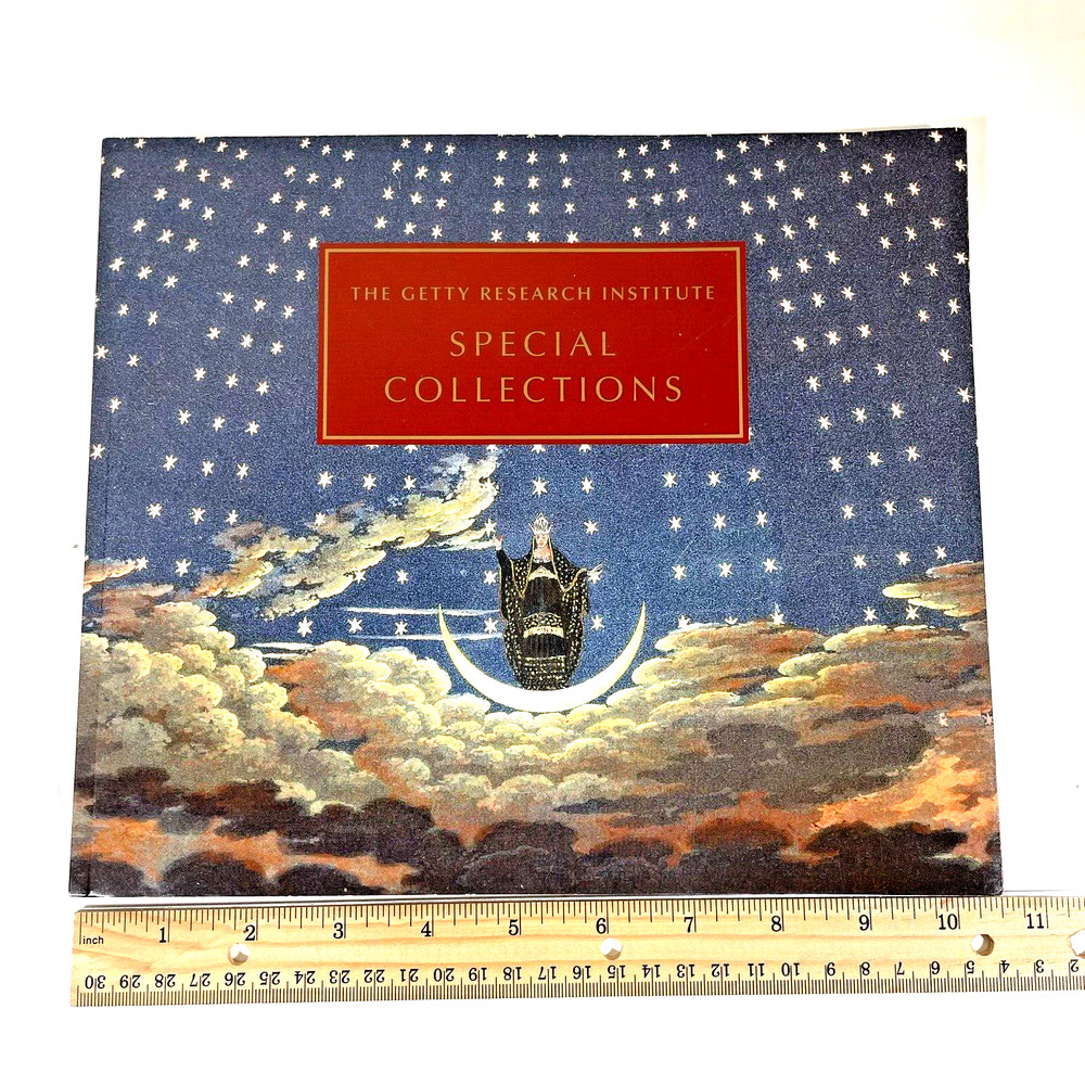 Getty Research Institute Special Collections Softbound Book 108 pages