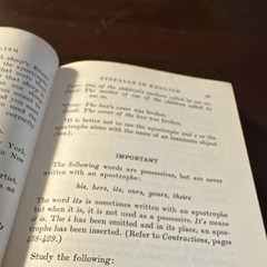 G.P. Putnam’s Sons The New Pitfalls in English Hadida 1940 Hardcover Textbook