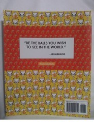 Novelty Gift Coloring Book for Adults Cat Butts Val Brains 44 pages 21 designs