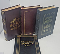 LDS Church Employee Christmas Book Collection 8 Vol First Presidency Inserts
