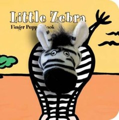 Little Zebra: Finger Puppet Book (Little Finger Puppet Board Books) – GOOD