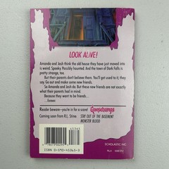 Goosebumps Welcome To Dead House Book RL Stine 1992 Unnumbered 1st Edition Print