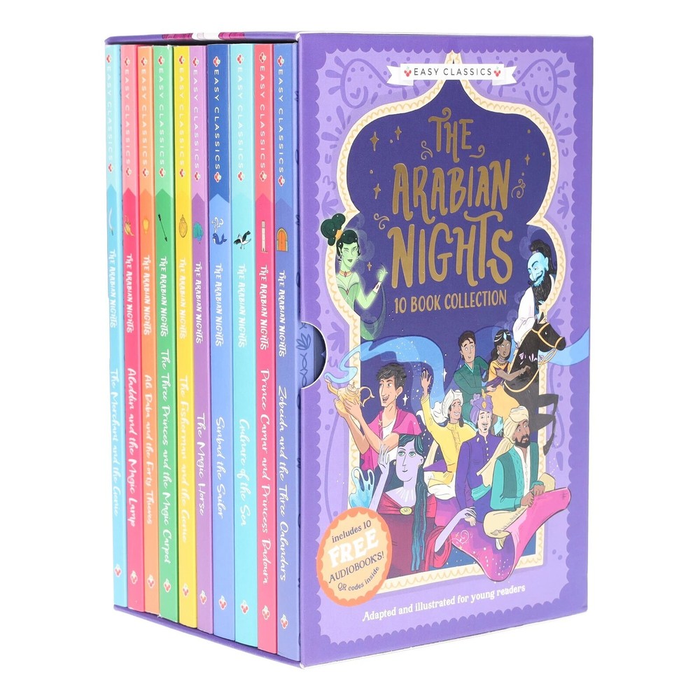 Arabian Nights Series 10 Books Paperback Set – Ages 7-11 – By Kellie Jones
