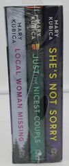 Mary Kubica 3 Box Set Local Woman Missing Just Nicest Couple Shes Not Sorry $90