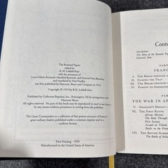 The Rommel Papers The Great Commanders Series 1995 First Printing