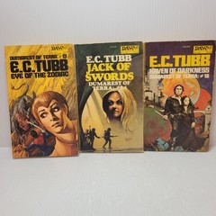 E.C. Tubb Lot of 18 Vtg Sci-FI Paperback books all Dumarest of Terra Series DAW