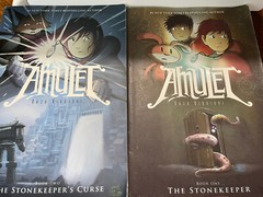 Amulet Ser.: Book 1 & 2 by Kazu Kibuishi (2008, Trade Paperback)