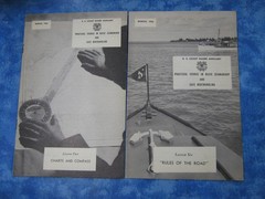 VTG U.S. COAST GUARD PRACTICAL COURSE IN BASIC SEAMANSHIP & BOATHANDLING PB 1956