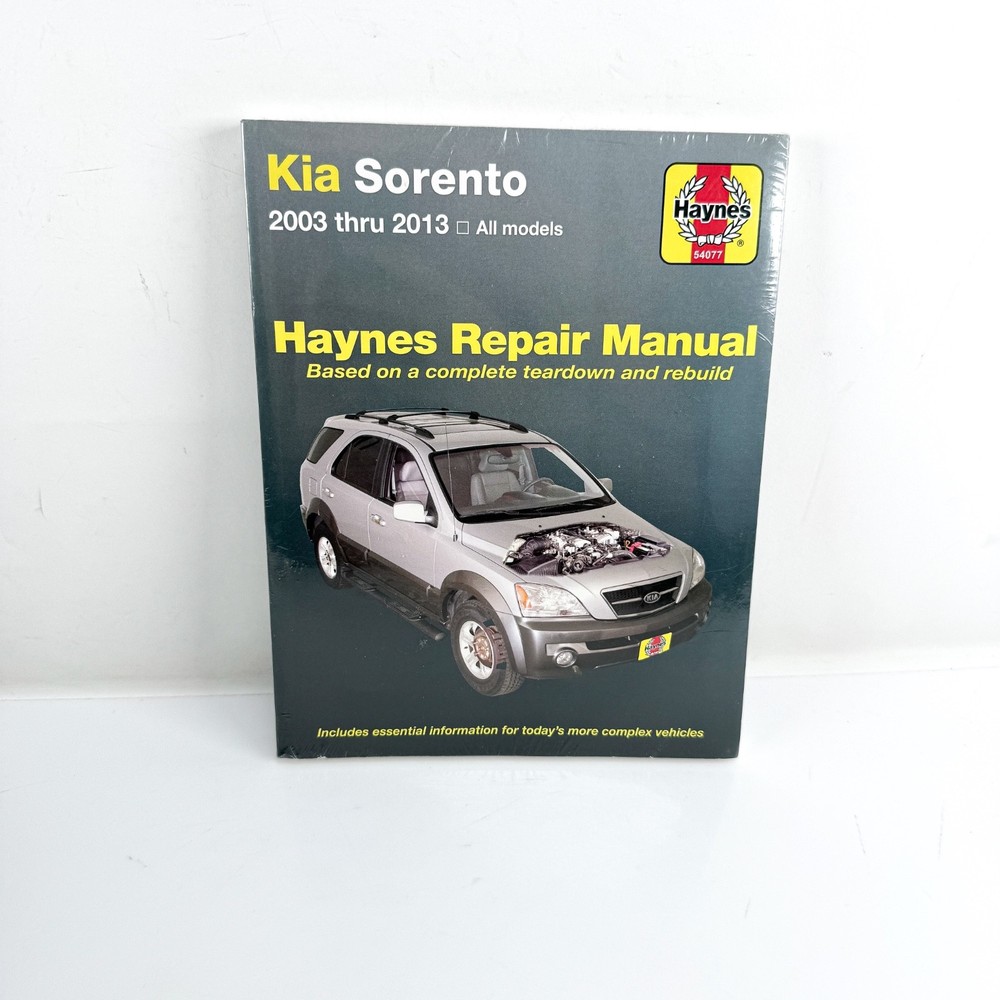 Haynes Kia Sorento 2003-2013 All Models Automotive Repair Manual NEW