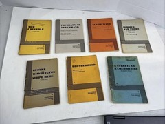 Set of 7 Dramatists Play Service Books – Anne Frank, Crucible, Mame, GW SleptLC