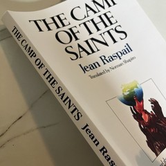 The Camp of the Saints Paperback by Jean Raspail ,large print 8.5 *11.5 reprint