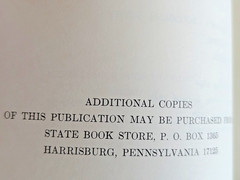 Fossil Collecting in Pennsylvania by Donald M. Hoskins 4th Printing 1976 w/ Map