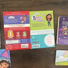 Gabby’s Dollhouse Book Lot 12 Scholastic Level 1 Reader Phonics CatRat