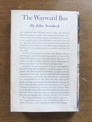 THE WAYWARD BUS by John Steinbeck – 1st/1st HCDJ 1947 – $2.75 – VG+