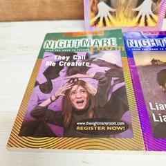 Lot Of 3 RL Stine The Nightmare Room 3 4 6 Liar They Call Me Creature Name Evil