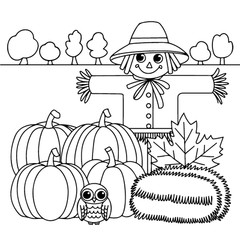 Fall Vibes Coloring Book