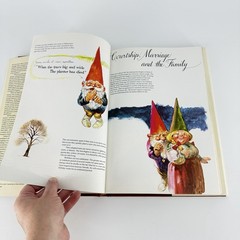 Gnomes by Poortvliet Huygen 1977 HCDJ Hardcover DJ Vintage 70s Coffee Table Book