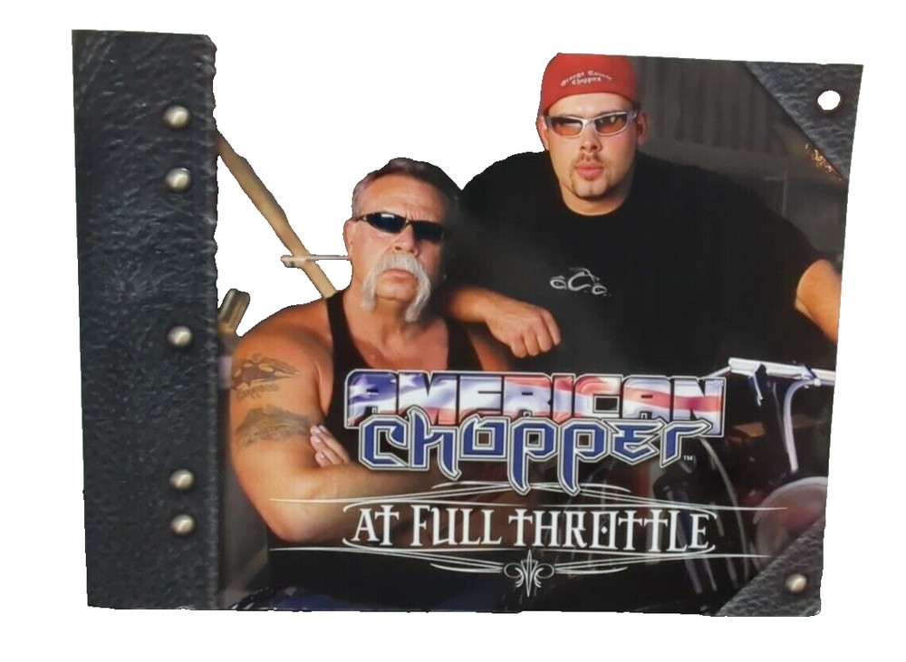 Discovery Channel American Chopper At Full Throttle M Flaherty ’04 Paperback