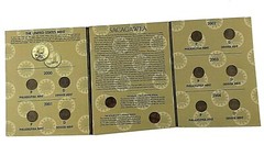 Harris Sacagawea Dollar Coin Folder Book #2762 Millennium Edition 2000-2004 Ver.