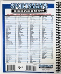Detroit Lakes & Ottertail Area Fishing Maps Guidebook