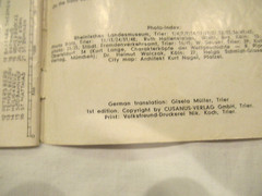 Trier, a Guide to the Monuments, c. 1970s, 45 pages