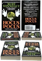 Kurt Vonnegut Lot of 4 mm pb SLAUGHTERHOUSE 5, GALAPAGOS, JAILBIRD, HOCUS POCUS