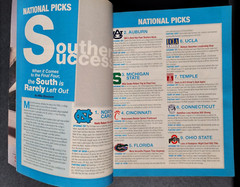 2000 Lindy’s College Basketball ~ Kansas JAYHAWKS ~ Texas LONGHORNS ~ EXCELLENT